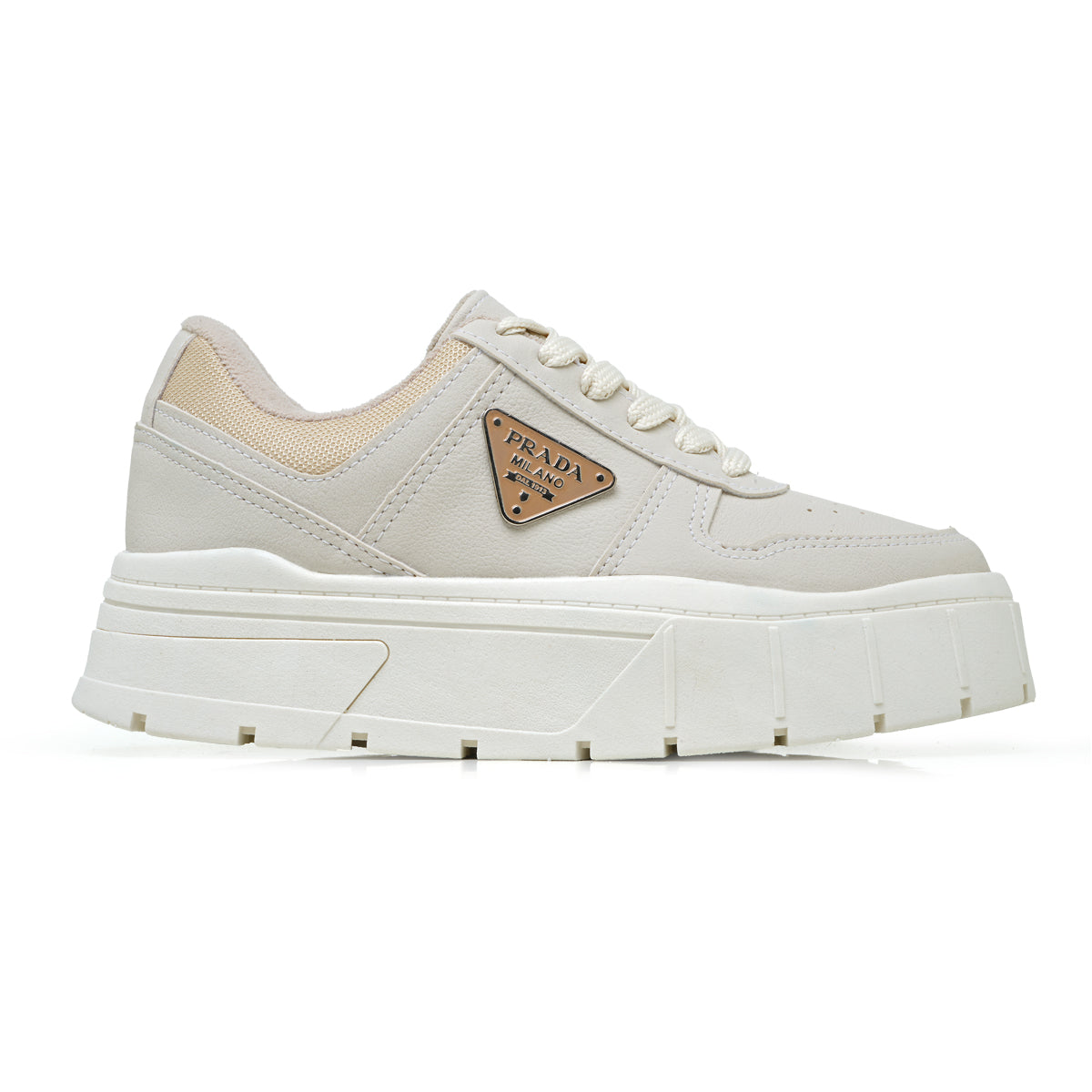 Prada Millano (Nude/Branco)