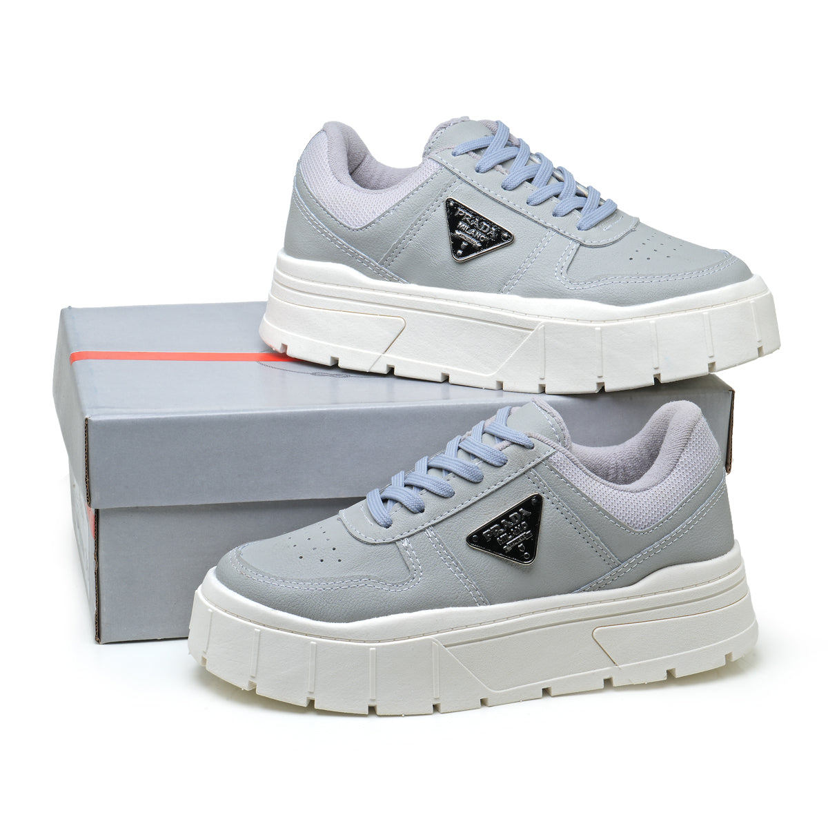 Prada Millano (Cinza/Off)