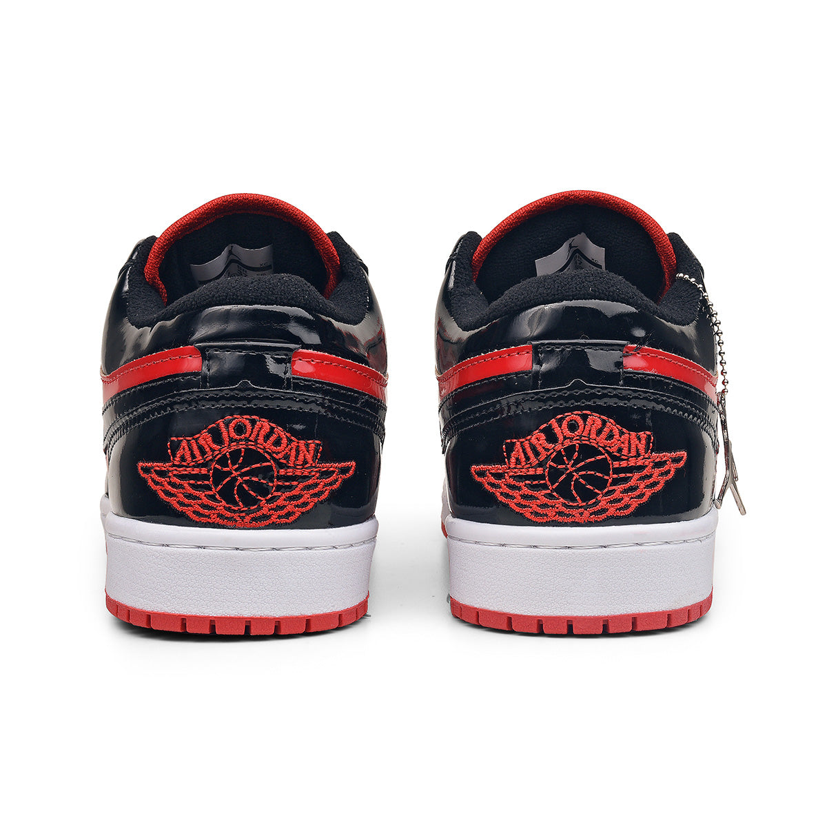 Nike Air Jordan Low Premium (Preto/Vermelho/Verniz)