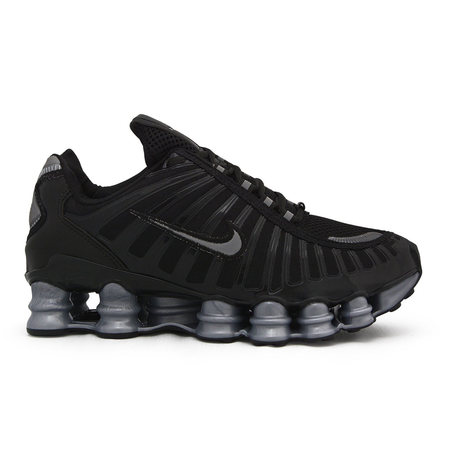 Nike Shox TL 12 Molas (Preto/Cinza)