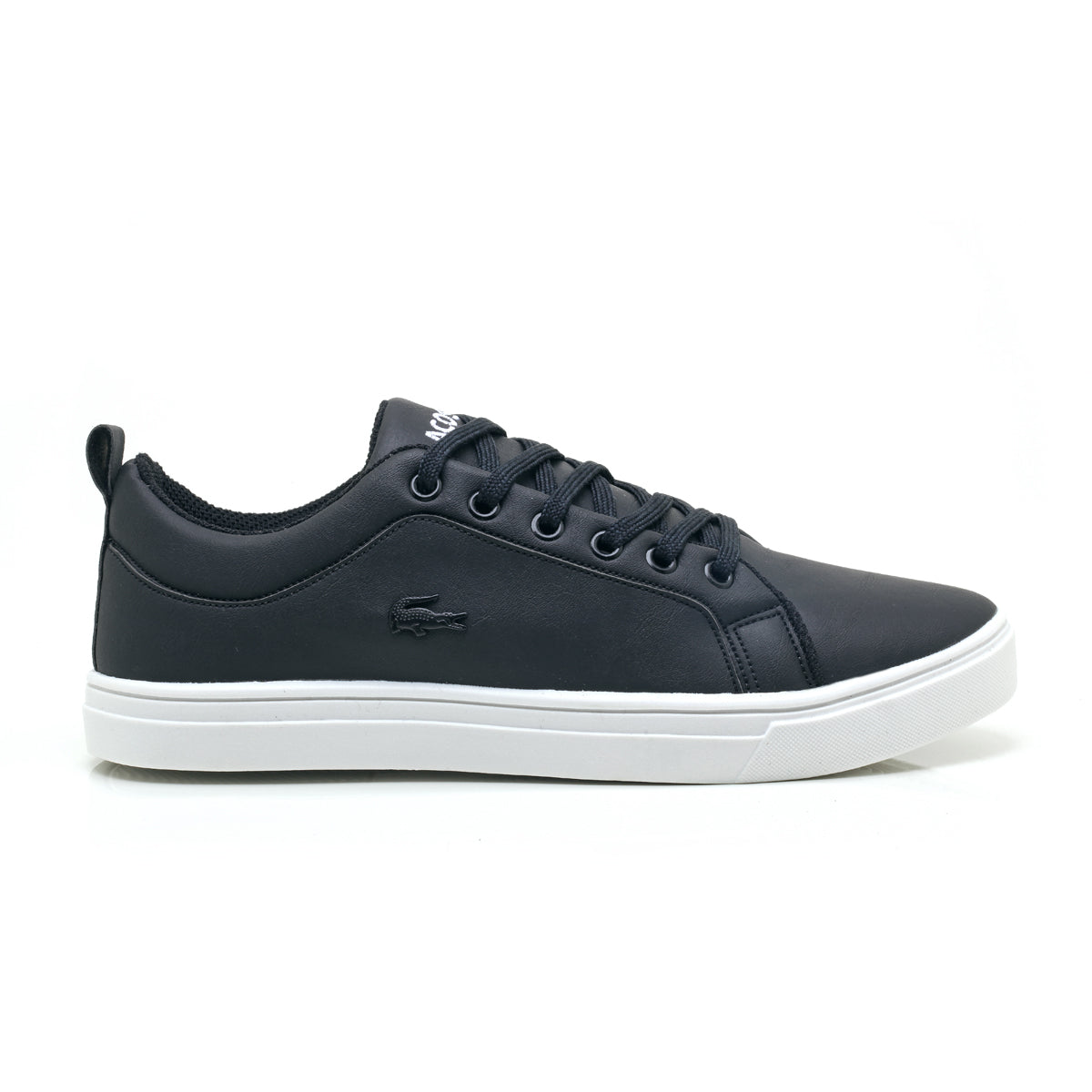 Sapatênis Lacoste (Preto/Branco)
