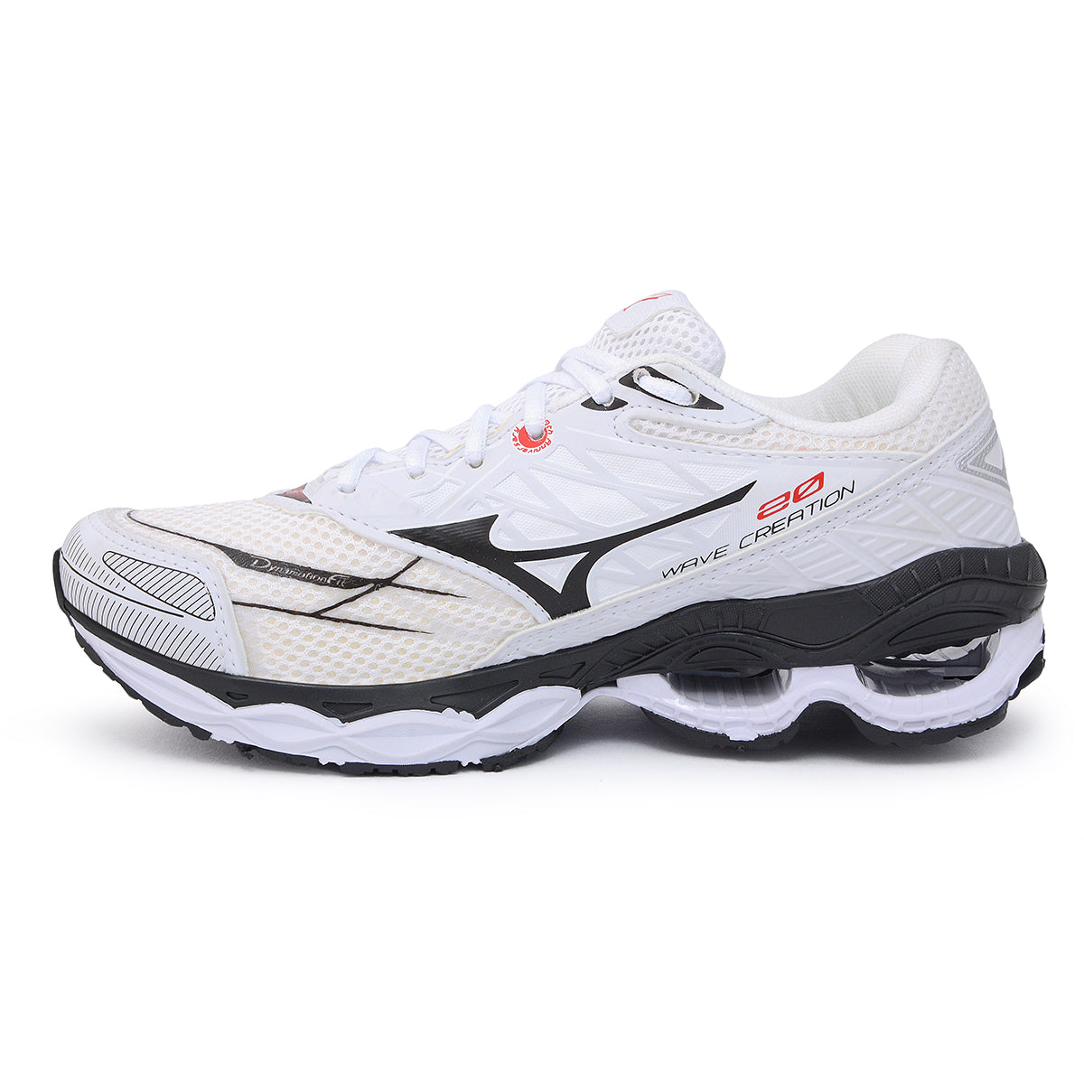 Mizuno Creation (Branco/Preto)
