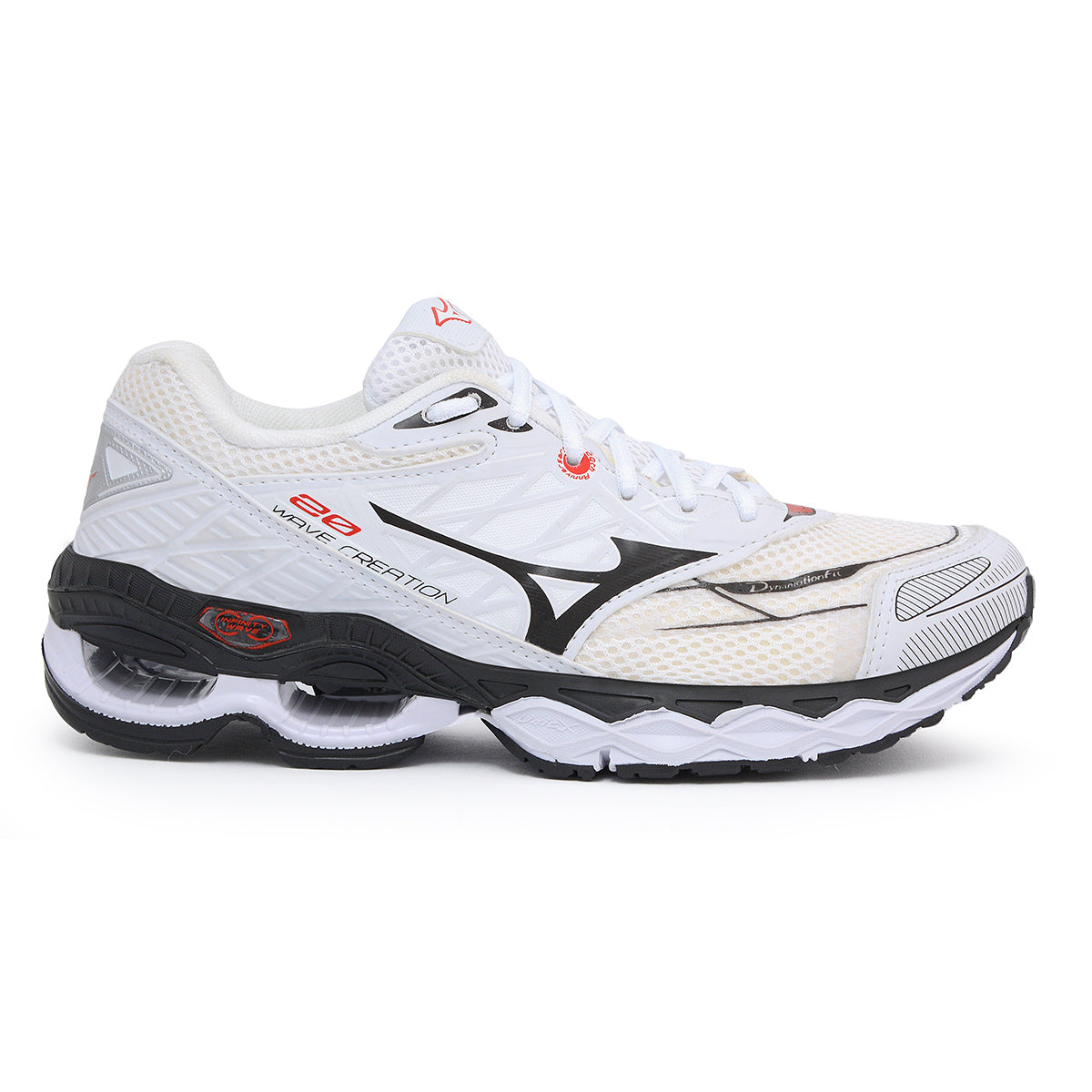 Mizuno Creation (Branco/Preto)