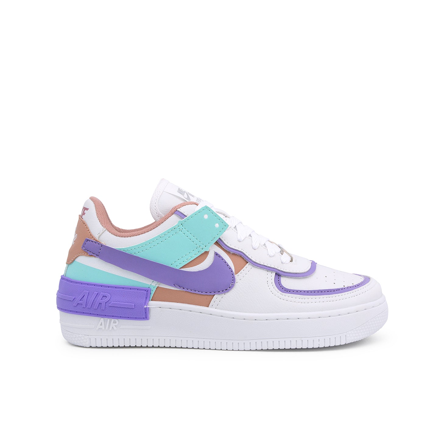 Nike Air Force Shadow (Bege/Lilás)