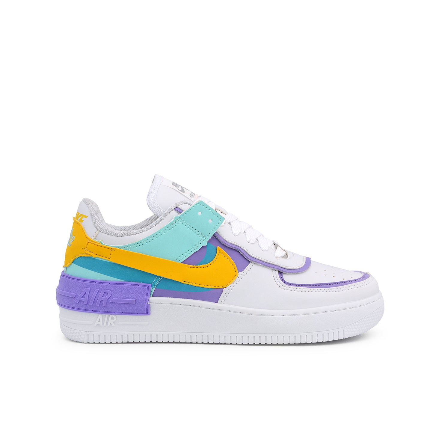 Nike Air Force Shadow (Branco/Lilás)