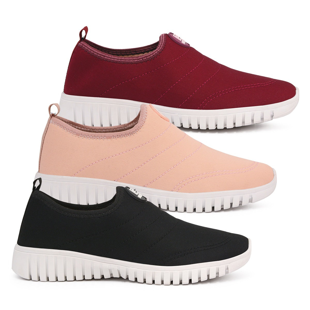 KIT 3 PARES TÊNIS MEIA NO PÉ