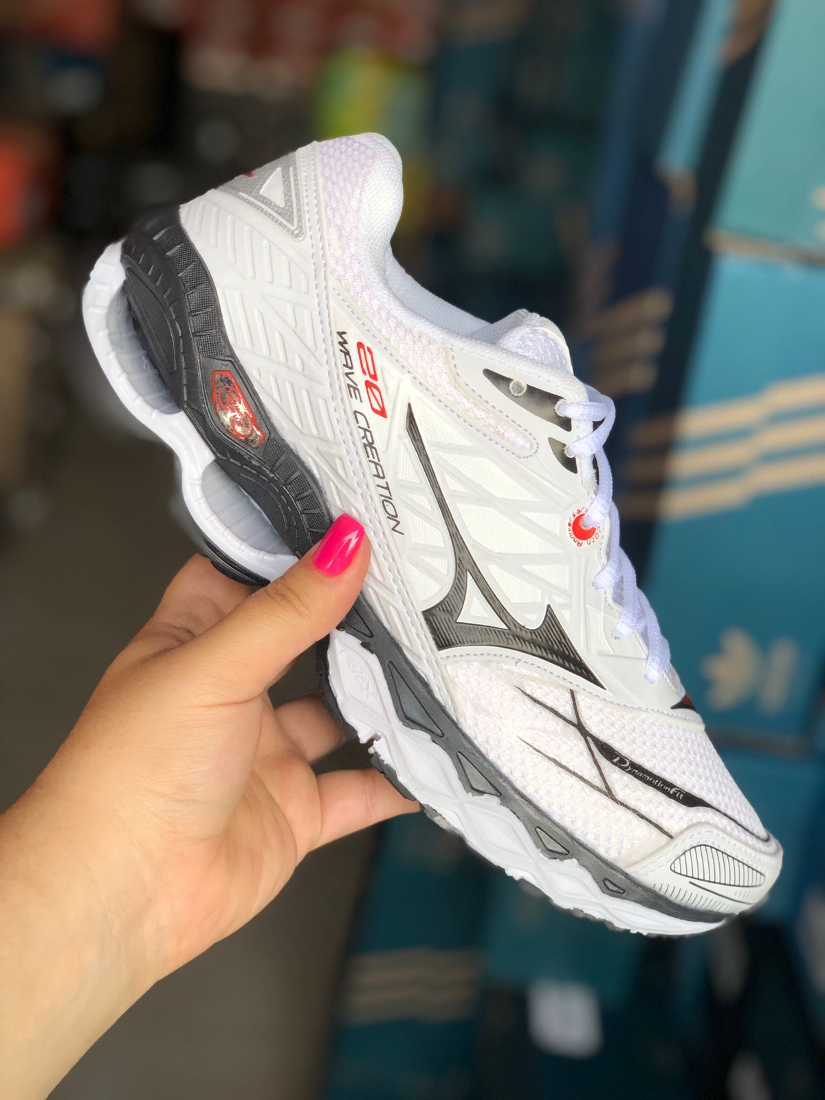 Mizuno Creation (Branco/Preto)