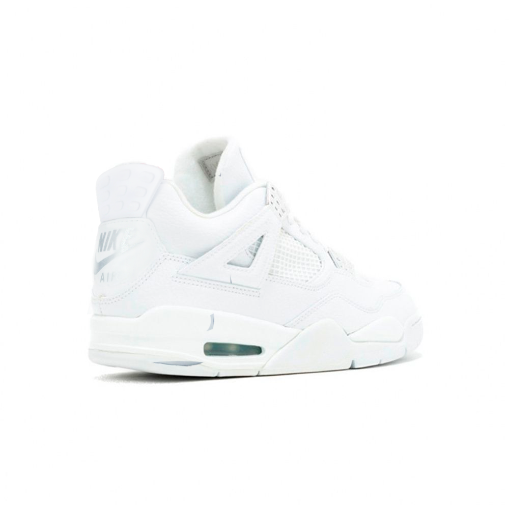 Nike Air Jordan 4 ‘Pure Money’ (Branco/Branco)