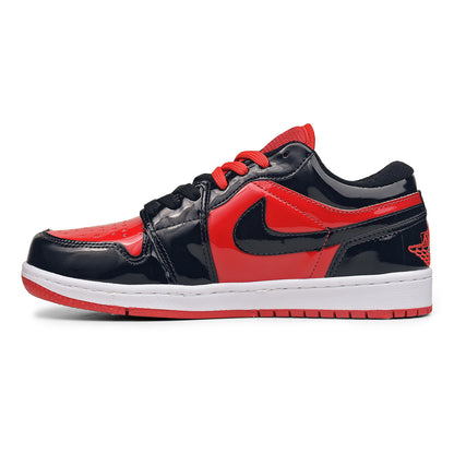 Nike Air Jordan Low Premium (Preto/Vermelho/Verniz)