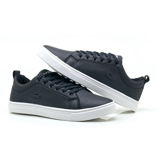 Sapatênis Lacoste (Preto/Branco)