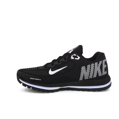 Nike Zoom Bondi 6 (Preto/Branco)