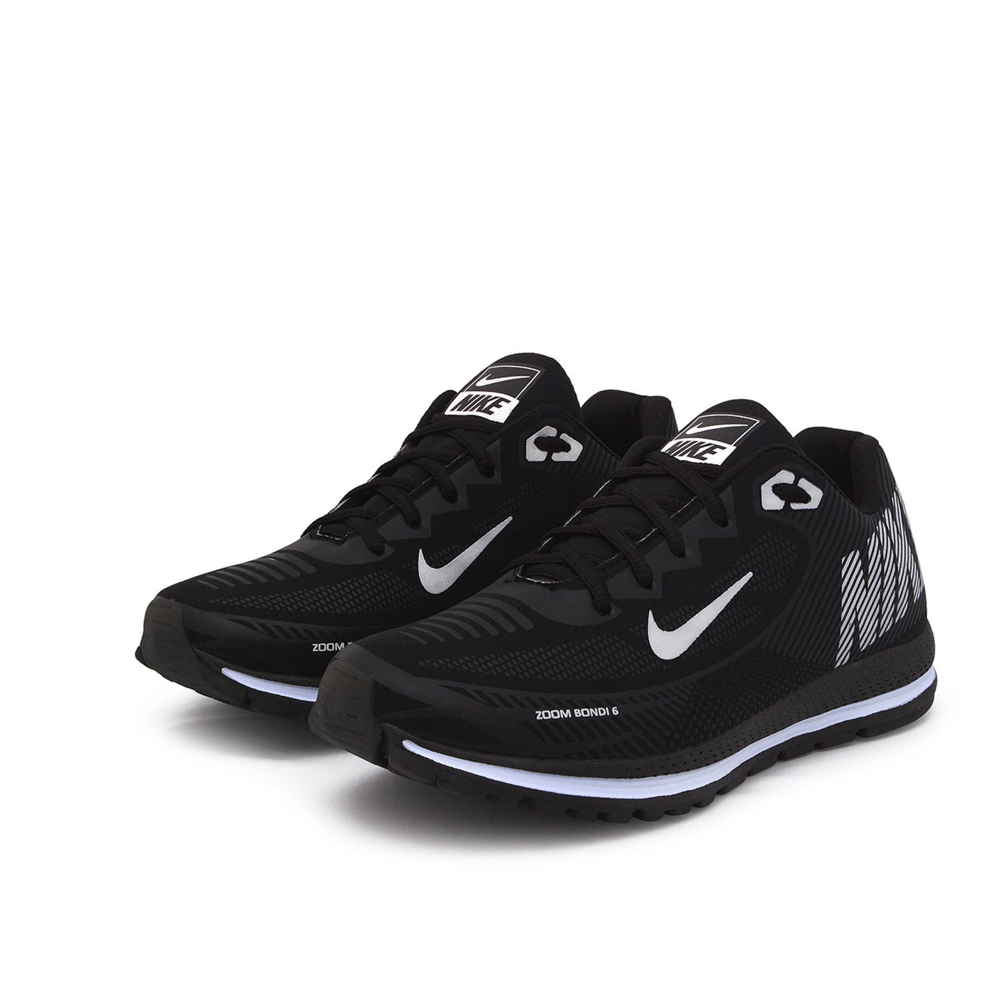 Nike Zoom Bondi 6 (Preto/Branco)