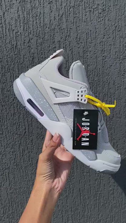 Nike Air Jordan 4 ‘Snow Gray’ (Cinza)