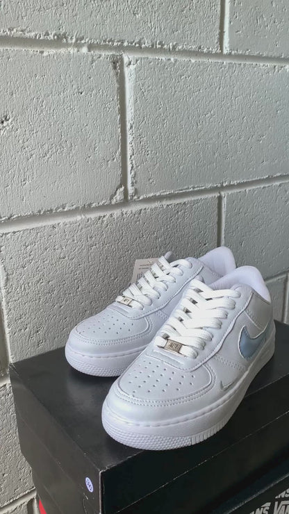 Nike Air Force 1 Essential White Rust (Baby Blue)