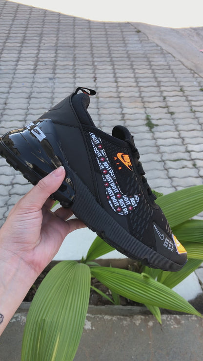 Nike Air Max Just do It (Preto/Laranja)