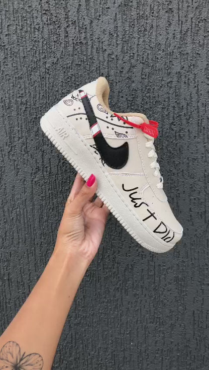 Nike Air Force 1 ‘JUST DID’ (Bege)