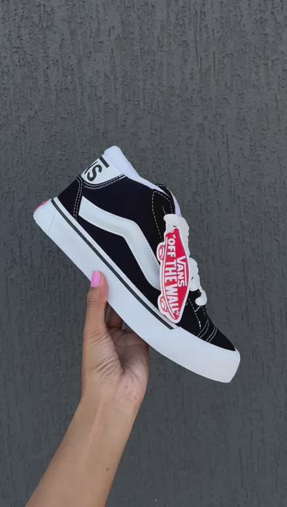 Vans KNU MID (Preto/Branco)