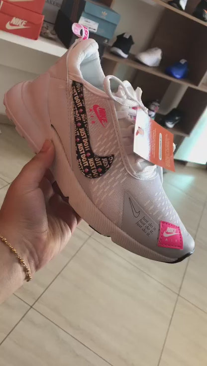 Nike Air Max Just Do It (Branco/Rosa)