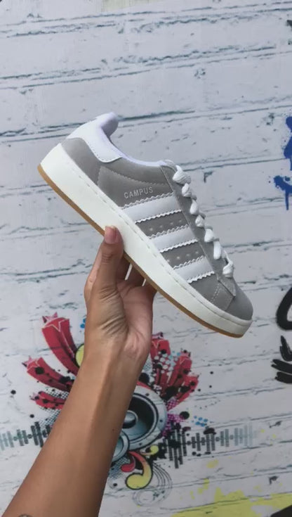 Adidas Campus 00s (Cinza/Branco)