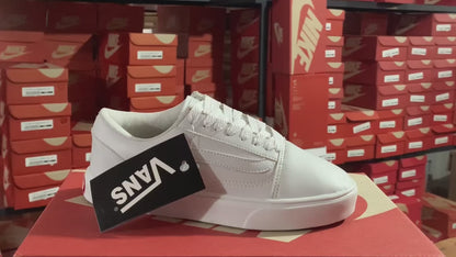 Vans Old Skool (Branco/Branco)