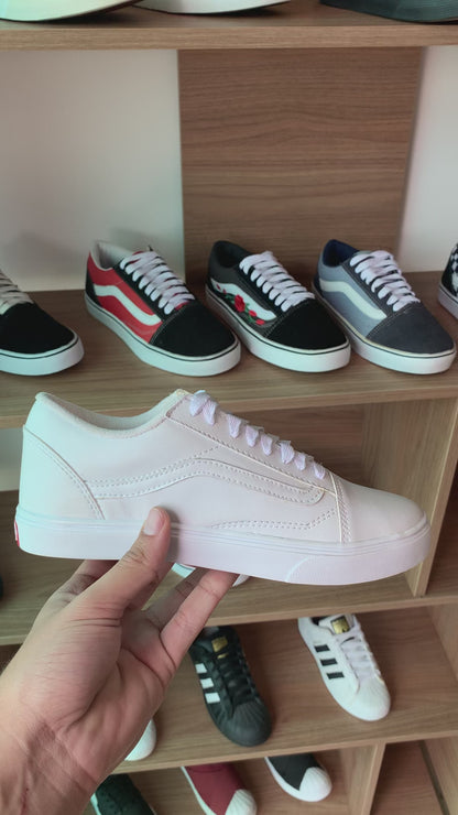 Vans Old Skool (Branco/Branco)